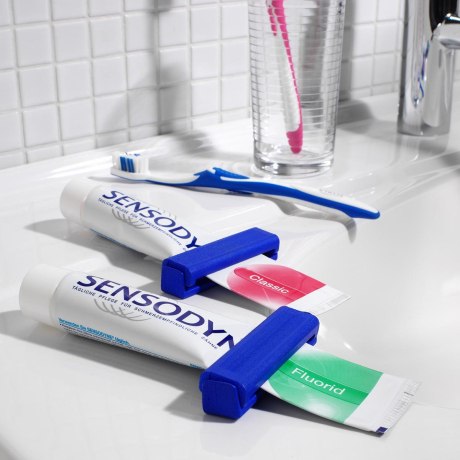 Vytlačovač zubní pasty, 3 ks - Kliknutím zobrazíte detail obrázku.