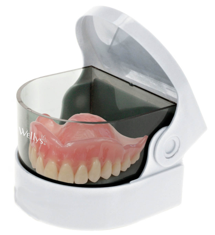 Čistička na zubní protézy - Kliknutím zobrazíte detail obrázku.