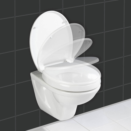 Záchodové sedátko Secura Comfort zvýšené - Kliknutím zobrazíte detail obrázku.