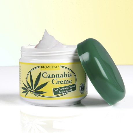 Konopný pleťový krém Bio-Vital Cannabis, 125 ml - Kliknutím zobrazíte detail obrázku.