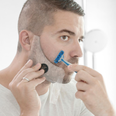 Šablona pro holení vousů Barber - Kliknutím zobrazíte detail obrázku.